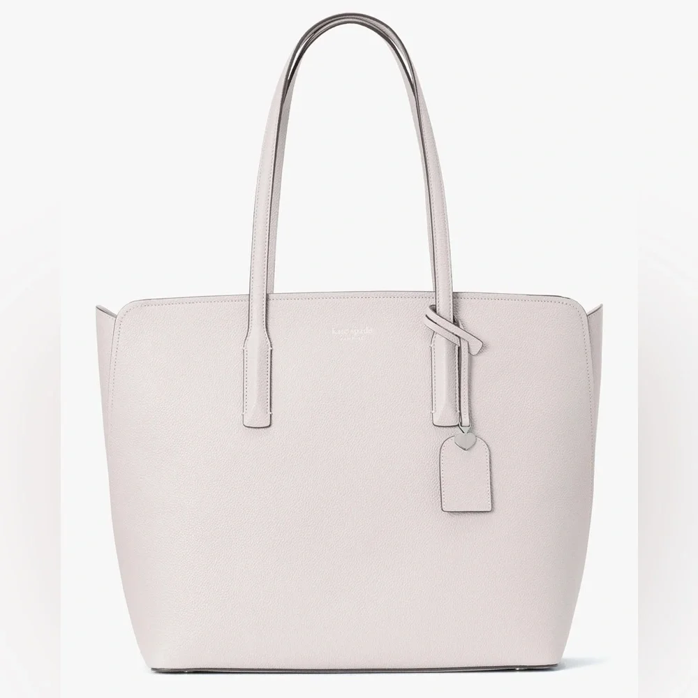 Kate Spade New York Margaux Large Gray Tote Bag
